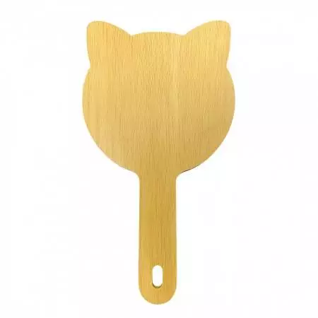 Зеркало деревянное кошка